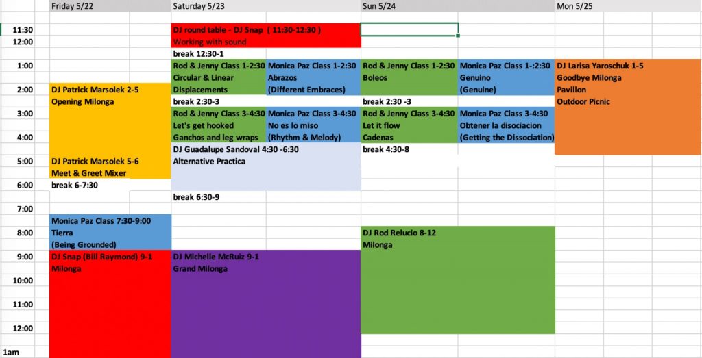 SLST-schedule